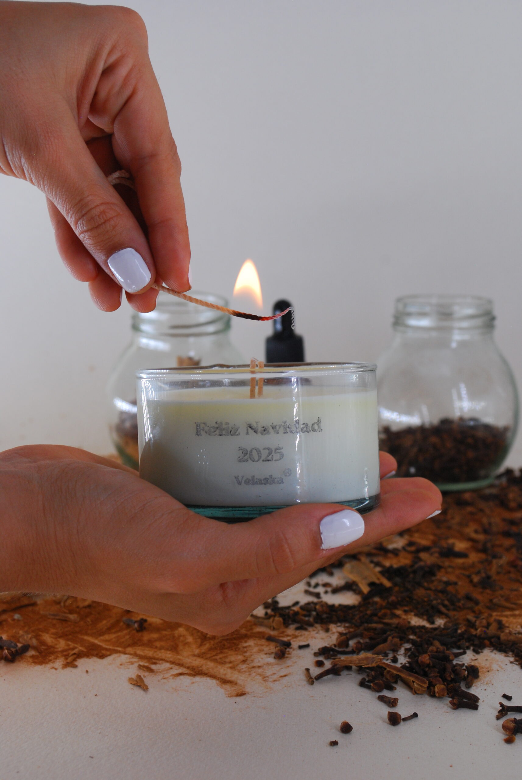 Vela aromática EVR-2